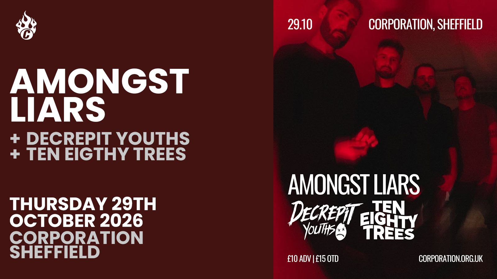 Decrepit Youth & Amongst Liars