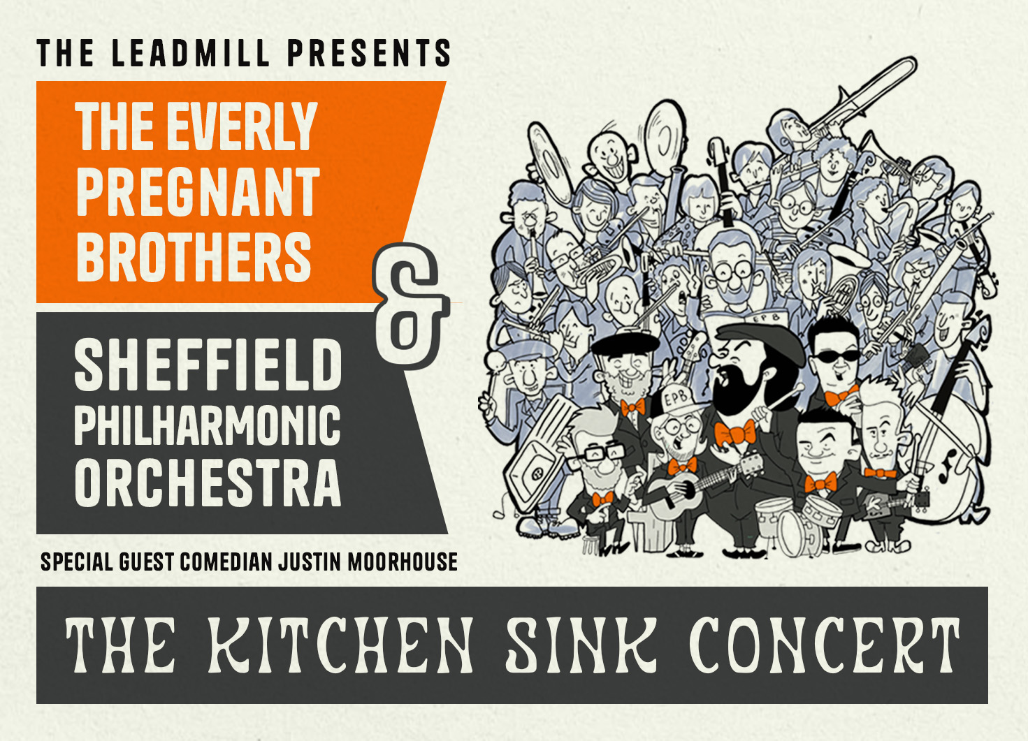 The Everly Pregnant Brothers & Sheffield Philharmonic Orchestra (City Hall)